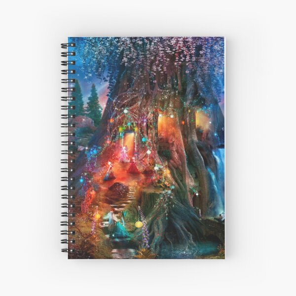 The Foxglove Ball Spiral Notebook