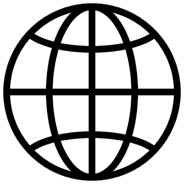 Artwork thumbnail, INTERNET SYMBOL (BLACK) by Top10Designs