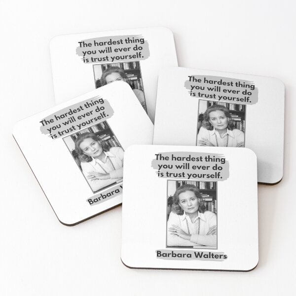 Item preview, Barbara Walters Quote designed and sold by Esperanta Arto.