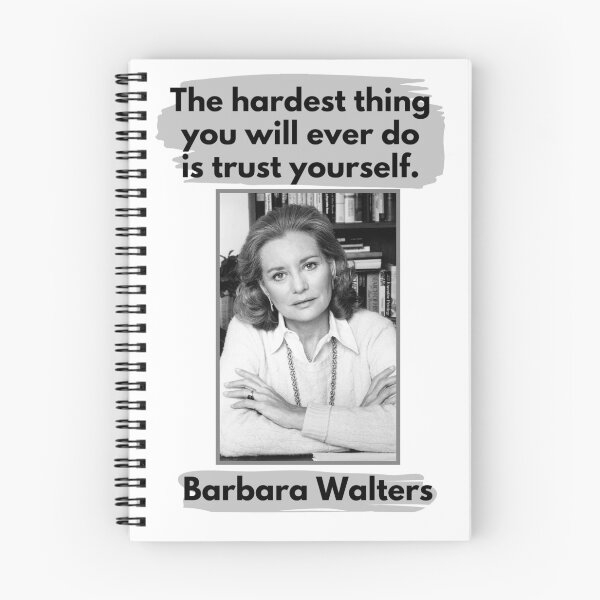 Item preview, Barbara Walters Quote designed and sold by Esperanta Arto.