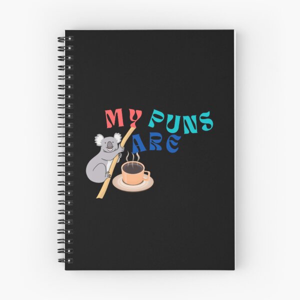 Item preview, Humour My Puns Are Koala Tea | Dark Background designed and sold by embaarc.