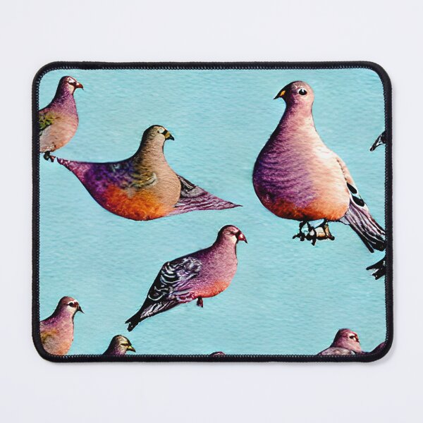 Item preview, Watercolor race pigeons patterns designed and sold by Artsareus.