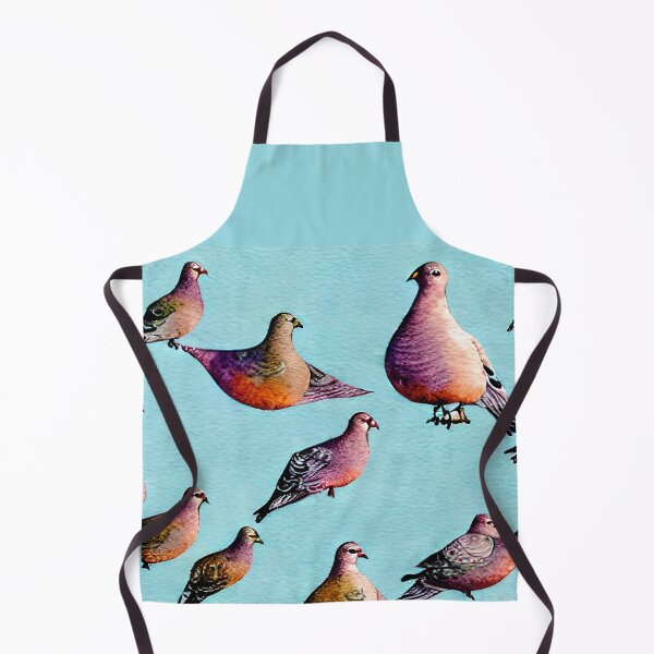 Item preview, Watercolor race pigeons patterns designed and sold by Artsareus.