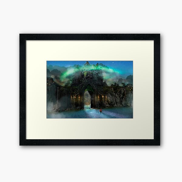 The Jade Gates Framed Art Print