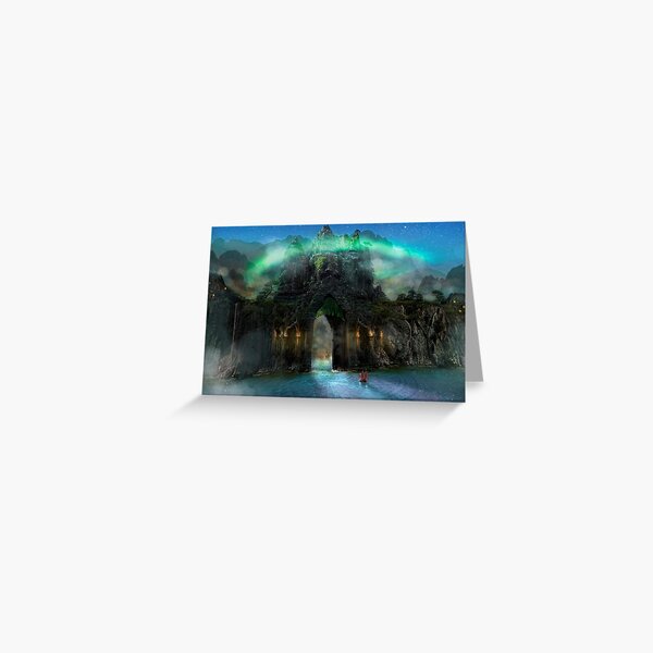 The Jade Gates Greeting Card