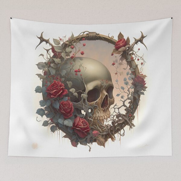 Item preview, Skull 4 designed and sold by bloorose.