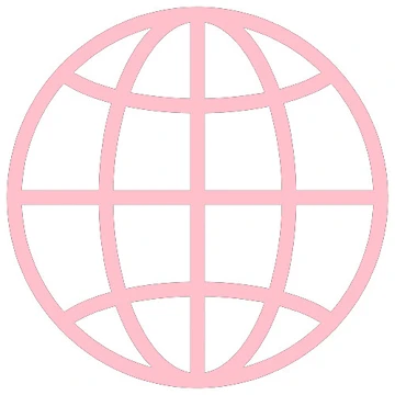 Artwork thumbnail, INTERNET SYMBOL (PINK) by Top10Designs