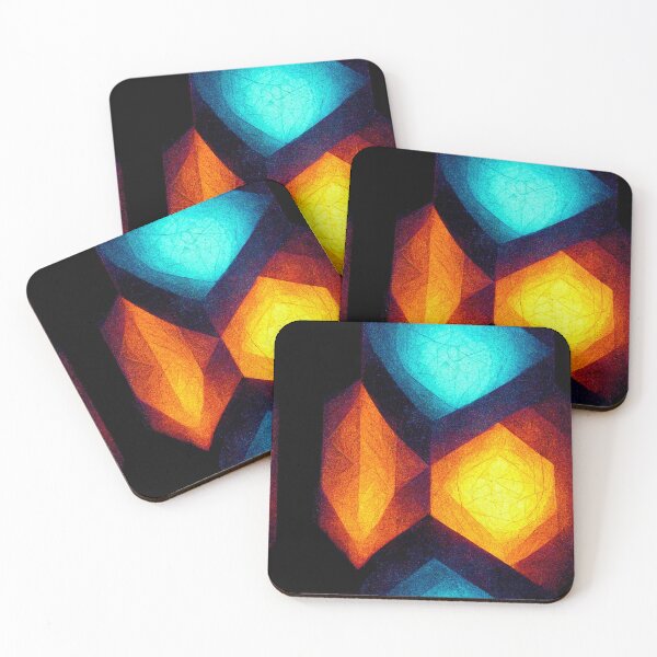 Item preview, abstract glass geometric pattern designed and sold by sSupernovas001.