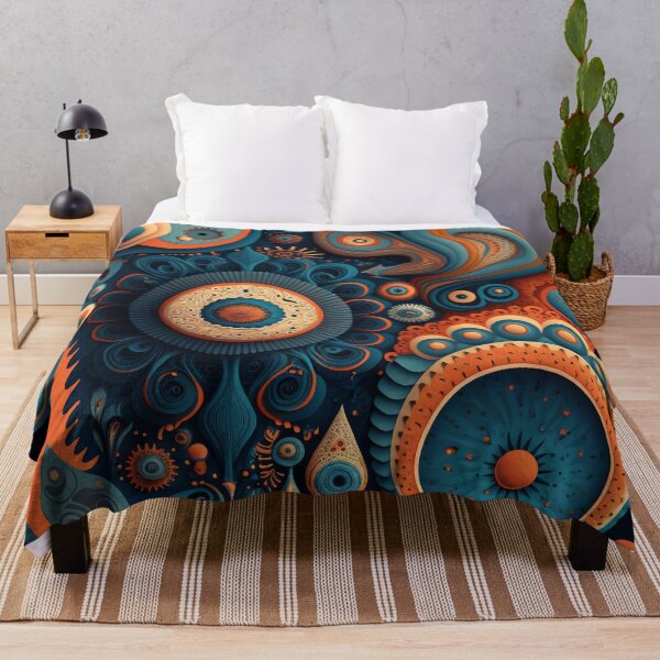 Item preview, Abstract Psychedelic Circles designed and sold by Cycle-Seven.