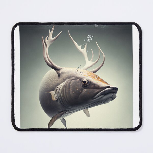 Item preview, Salmon fish with horn designed and sold by ARTeez⭐️⭐️⭐️⭐️⭐️.