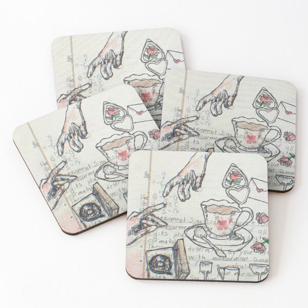 Item preview, Academia Ink Collage designed and sold by CherryCatDraws.