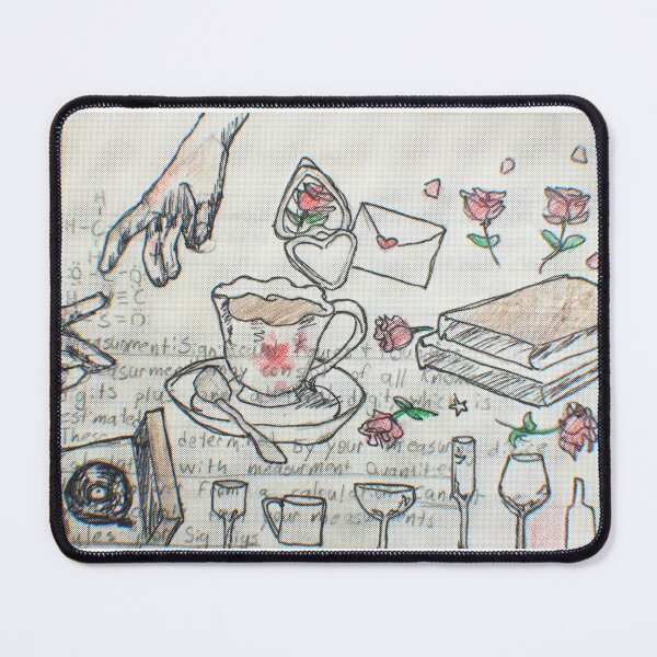 Item preview, Academia Ink Collage designed and sold by CherryCatDraws.