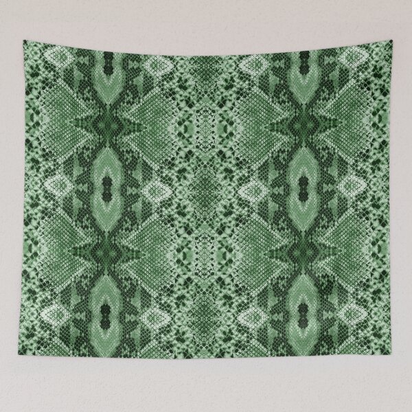 Item preview, Snakeskin green designed and sold by Threads & Fabrics.