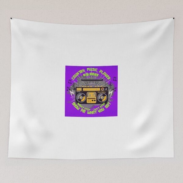 Item preview, Country Music Player Big Beat designed and sold by Creativeart10.