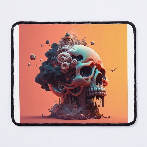 Item preview, 3d animated skull designed and sold by ARTeez⭐️⭐️⭐️⭐️⭐️.