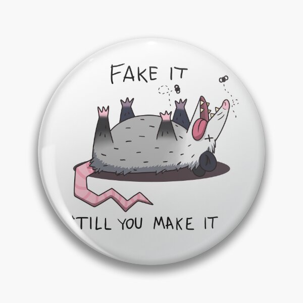 Artikelvorschau, Täusche es vor, bis du es schaffst entworfen und verkauft von Neko Machi.