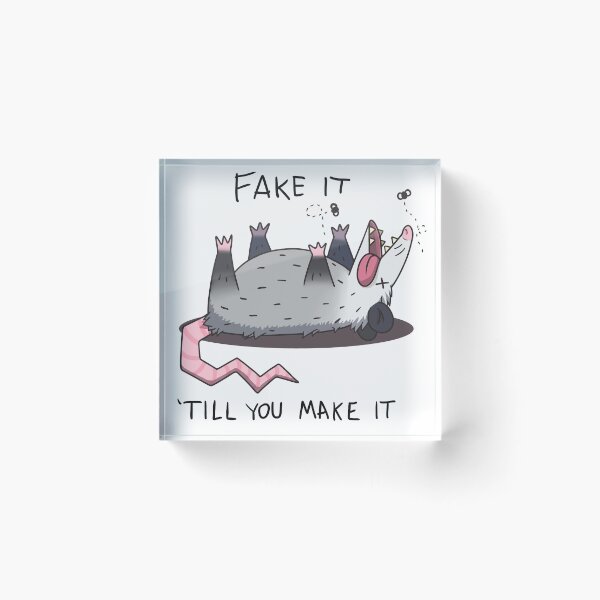 Item preview, Fake it till you make it designed and sold by Neko Machi.