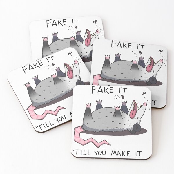 Item preview, Fake it till you make it designed and sold by Neko Machi.