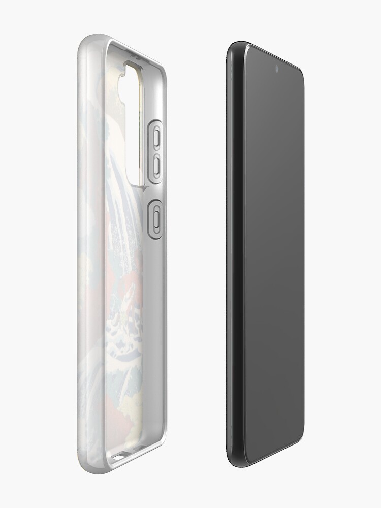 Alternate view of Yoshino Waterfalls Where Yoshitsune Washed his Horse by Katsushika Hokusai Case & Skin for Samsung Galaxy