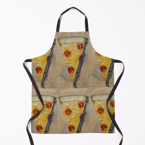 Item preview, Single Slice Pepperoni Pizza designed and sold by ImitationArt.