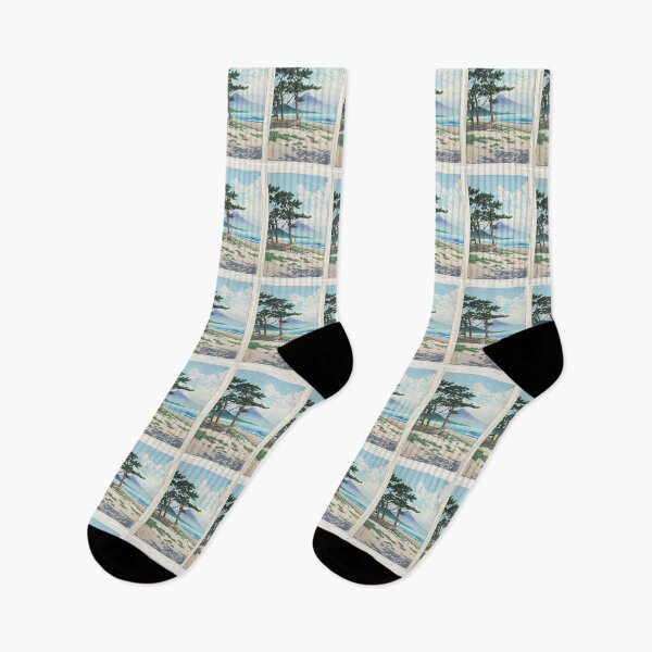 Item preview, Kawase Hasui Artist- Pine Beach at Miho  designed and sold by TeeARTHY.