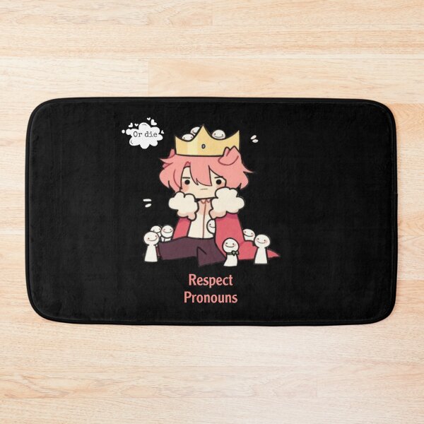 Item preview, Technobabble says respect pronouns. designed and sold by artzaka.