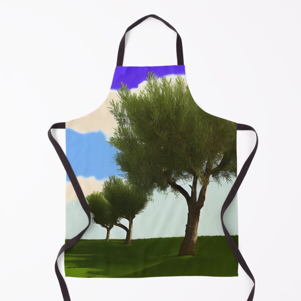 Item preview, Landscape with olive trees designed and sold by gramizzia.