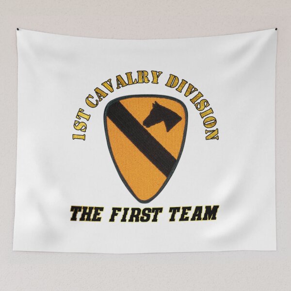 Item preview, First Team - for Army Veterans of 1st Cav Div designed and sold by tomgriffin1956.