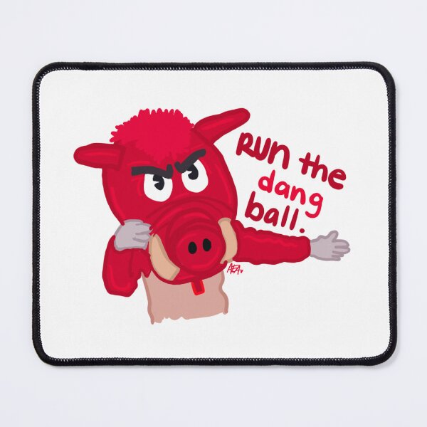 Item preview, Run The Dang Ball - Tusk Mascot Gameday designed and sold by ArtWithAinsley.