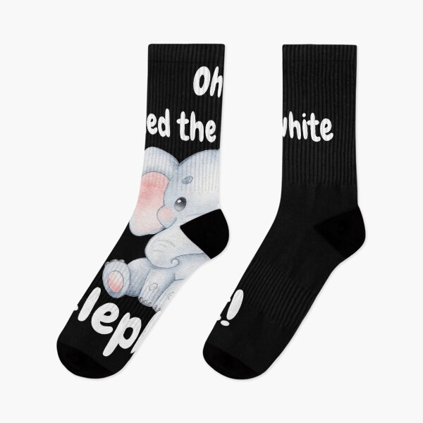 Item preview, Oh no! I picked the wrong white elephant! Cute elephant design  designed and sold by Basma Store.