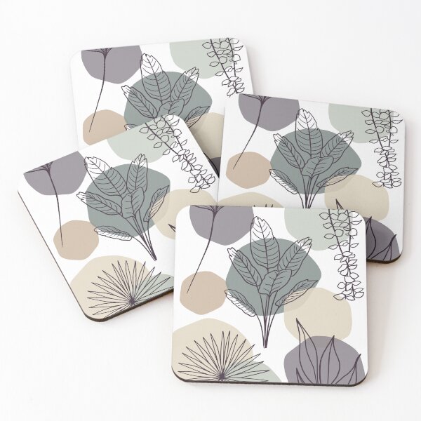 Item preview, Organic Shapes - Botany designed and sold by Zeewind.