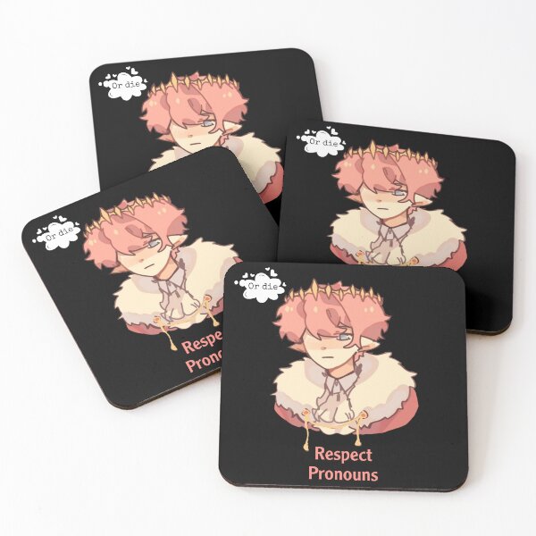 Item preview, Technobabble says respect pronouns. designed and sold by artzaka.