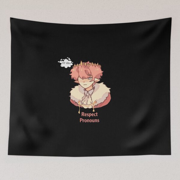 Item preview, Technobabble says respect pronouns. designed and sold by artzaka.