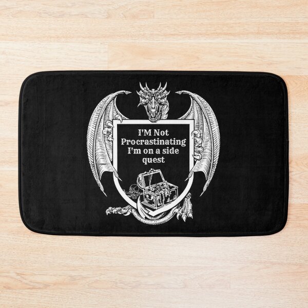 Item preview, I'm Not Procrastinating I'm On A Side Quest designed and sold by Novelty-Shirts.