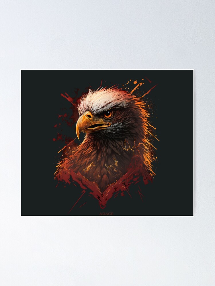 Póster «Corazón de águila» de Marysant | Redbubble