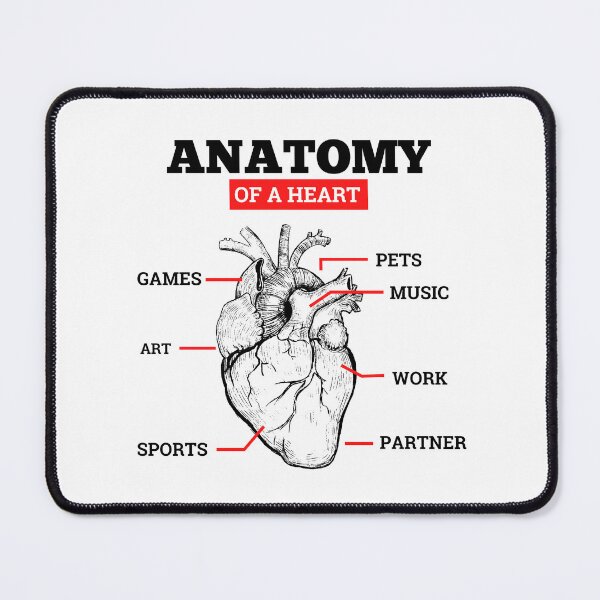 Item preview, Heart Anatomy Funny Med School designed and sold by 5thseason-shop.