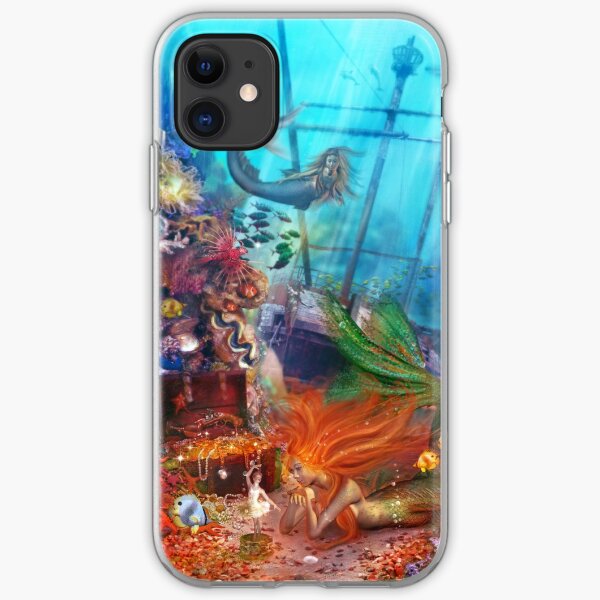 The Mermaid's Treasure iPhone Soft Case