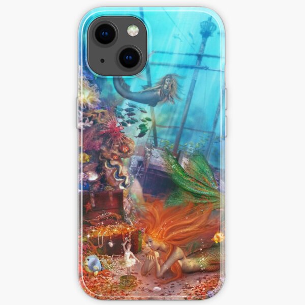 The Mermaid's Treasure iPhone Soft Case