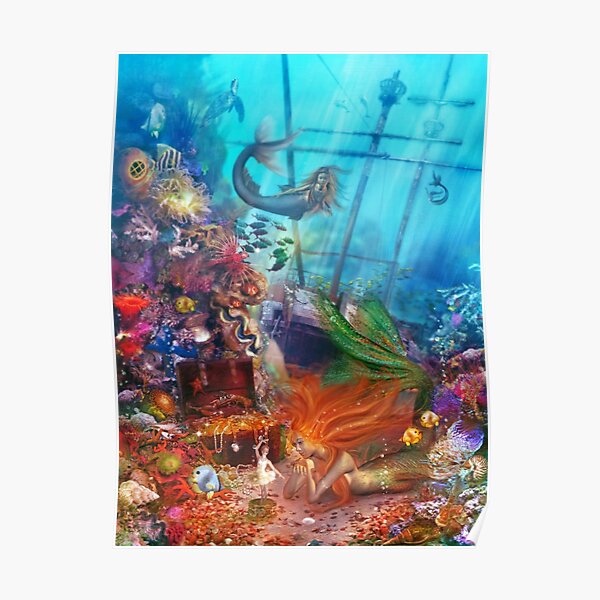 The Mermaid's Treasure Poster