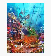 The Mermaid's Treasure Photographic Print