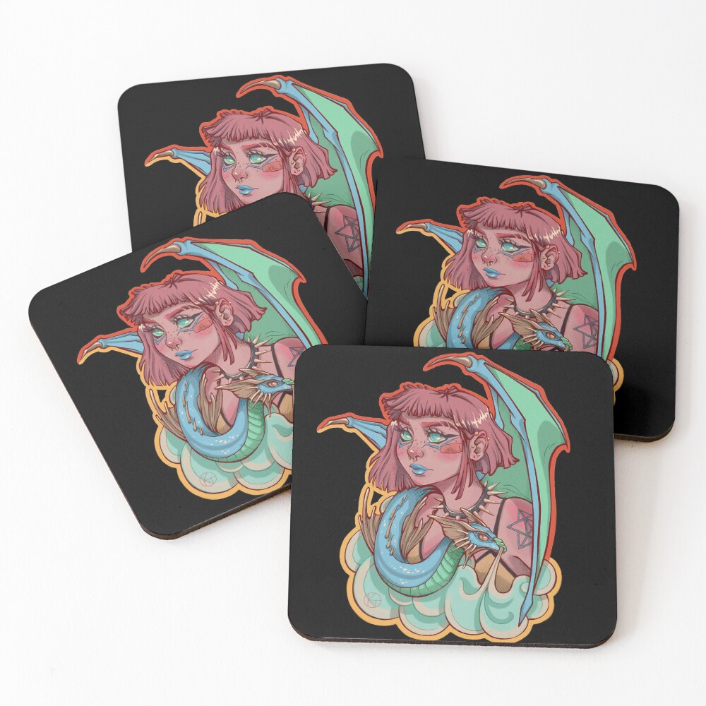 Item preview, Coasters (Set of 4) designed and sold by katovece.
