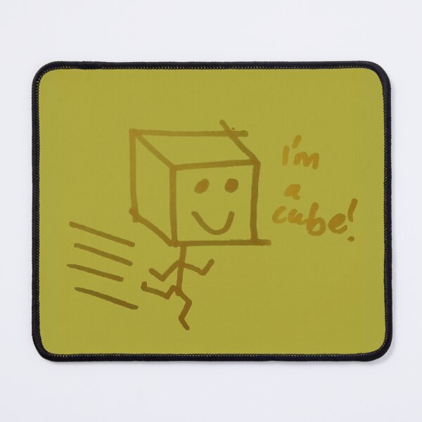 Item preview, They’re a cube! designed and sold by ShittyGraphic.