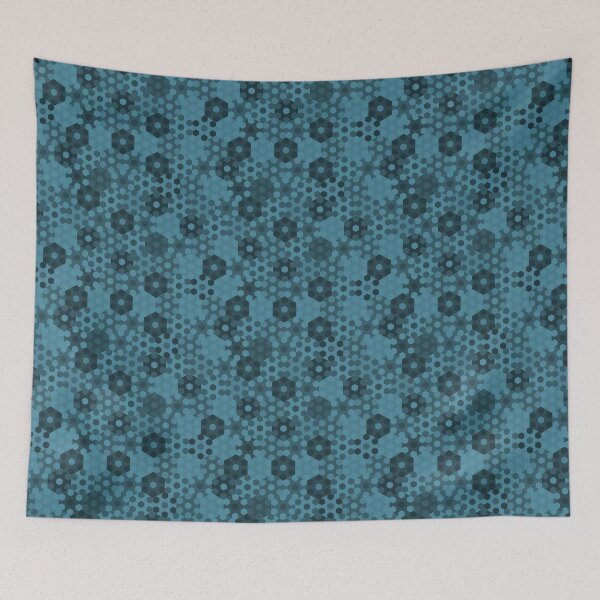 Item preview, Honeycomb Dots Electric Blue Repeat 5748 designed and sold by Art in My Loft.