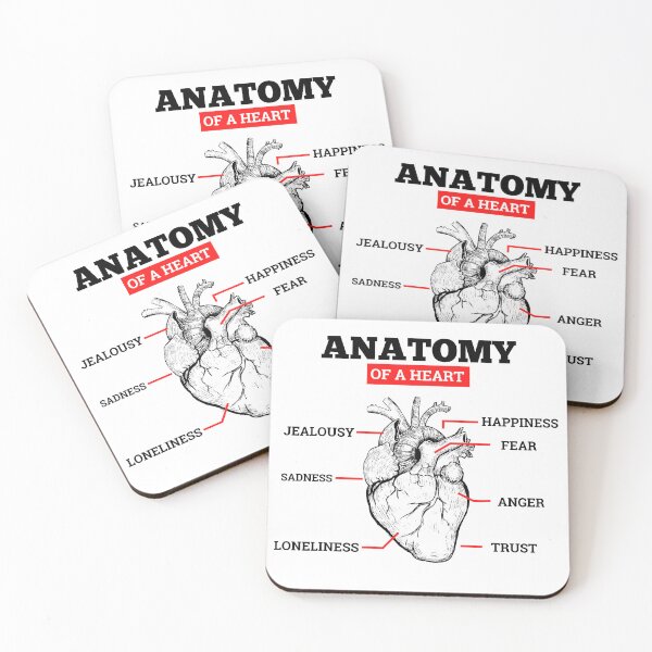 Item preview, Heart Anatomy Funny Heart Feelings  designed and sold by 5thseason-shop.