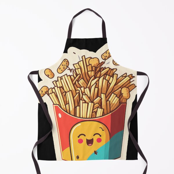 Item preview, Happy Fries 2 | Colorful Cartoon Foods designed and sold by Sunchaser World.