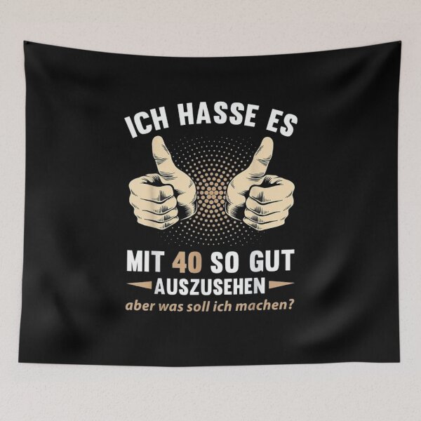 Item preview, 40. Geburtstag Damen Herren 40 Jahre 1983 Lustiges Geschenk T-Shirt designed and sold by e-z4k.