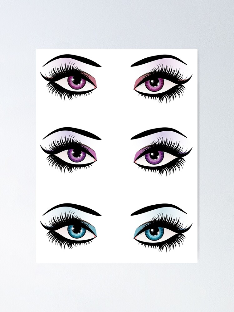 Colorful Male Eyes Sticker for Sale by AnnArtshock