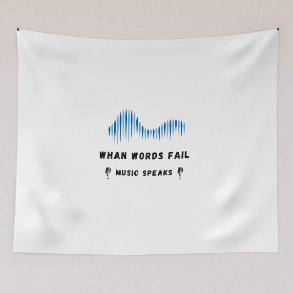 Item preview, music speaks well design for shirts ...etc designed and sold by MichaelGrace.