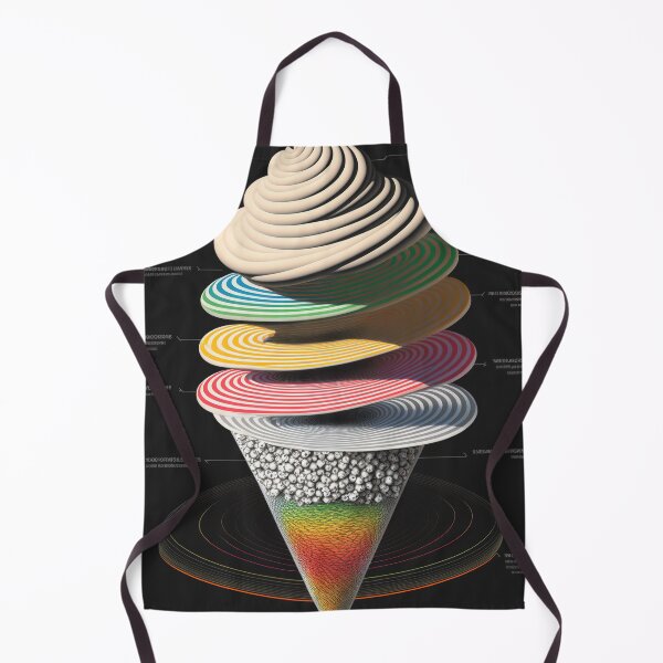 Item preview, Spiral marshmallow top cosmic ice cream scheme designed and sold by osssoconcept.