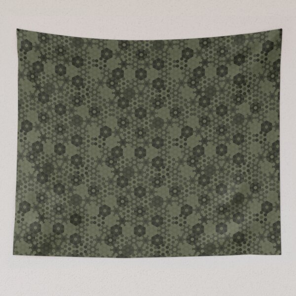 Item preview, Honeycomb Dots Khaki Repeat 5748 designed and sold by Art in My Loft.
